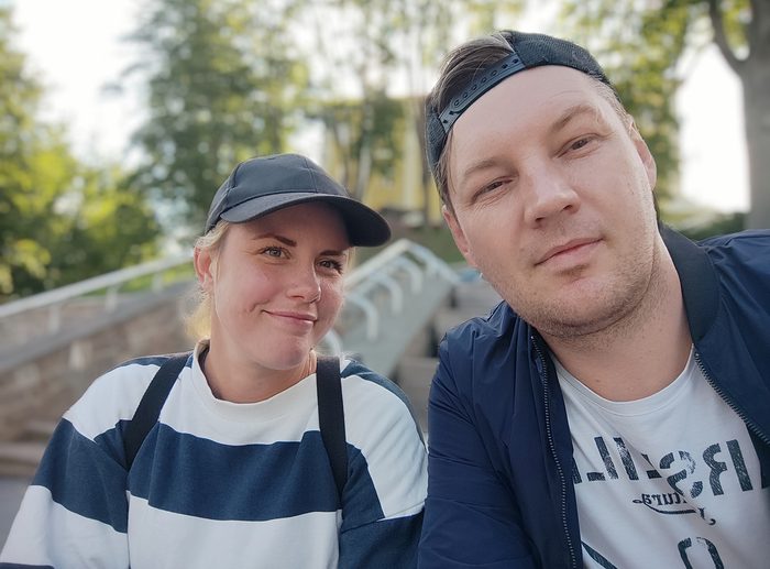 Ilvers and Ilze, the founders