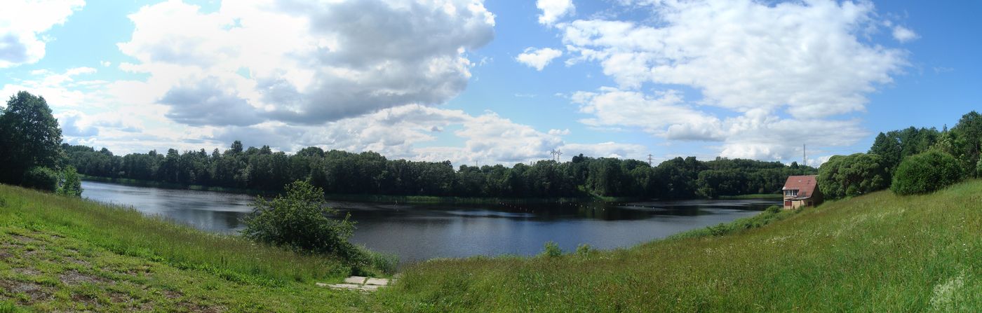 Panorama of Cieceres Lake